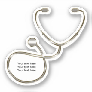 Medical Stethoscope Template Shape