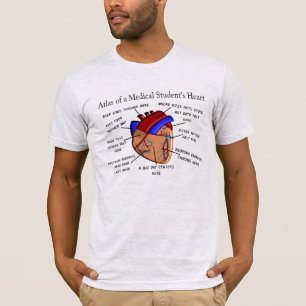 Medical Student Heart Anatomy T-Shirt
