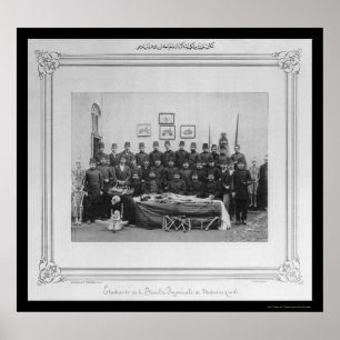 Medical Students and Cadaver Istanbul 1885 Poster