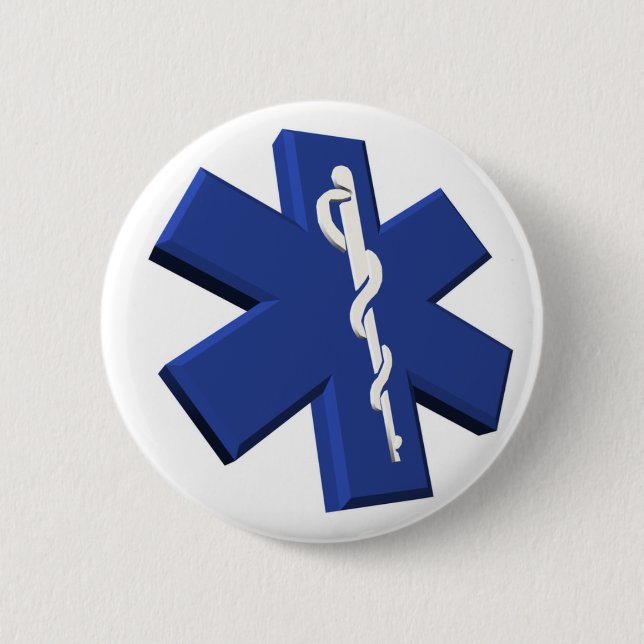 Medical Symbol Button (Front)