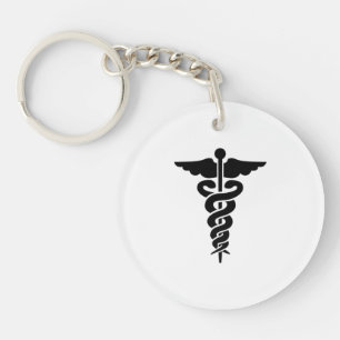 Medical Symbol Key Ring
