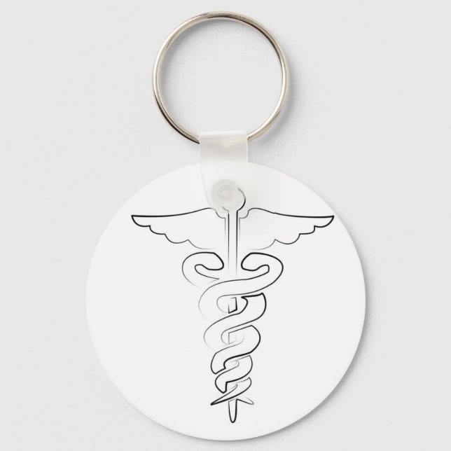 Medical Symbol Key Ring (Front)