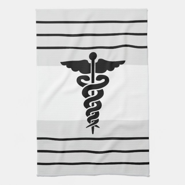 Medical Symbol  Tea Towel (Vertical)