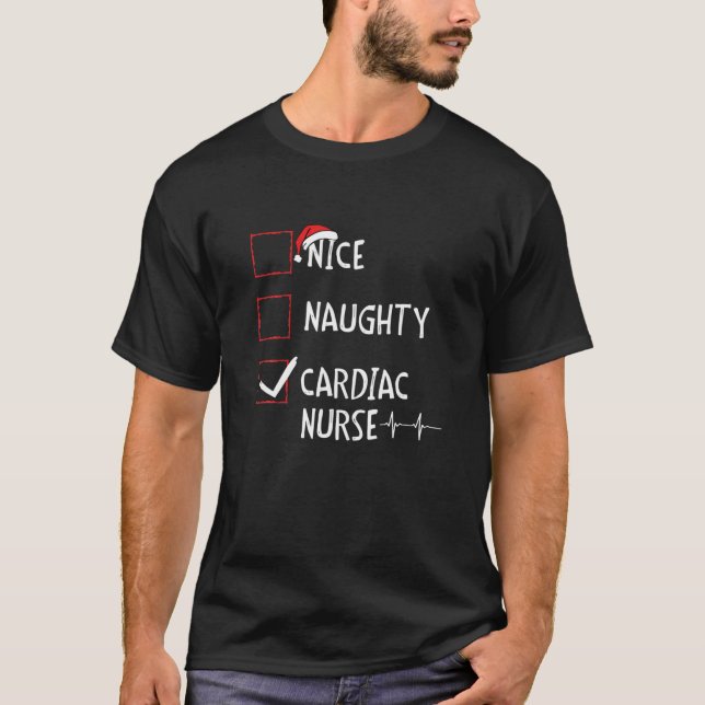Medical Technician Christmas Nurse Family Group Xm T-Shirt (Front)