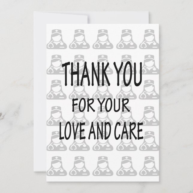 MEDICAL THANK YOU CARD (Front)