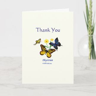 Medical Thank You Physician Card