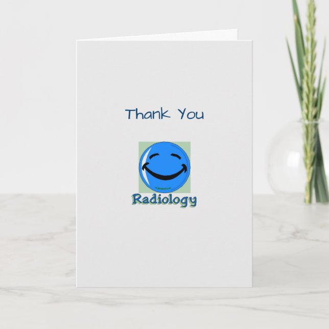 Medical Thank You Radiology (Front)