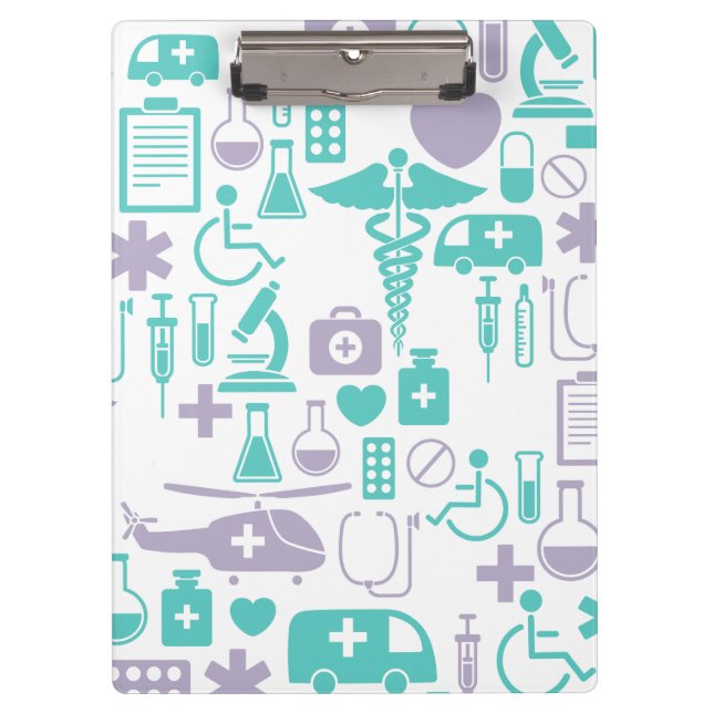 Medical Theme Doctor Custom Clipboard (Front)
