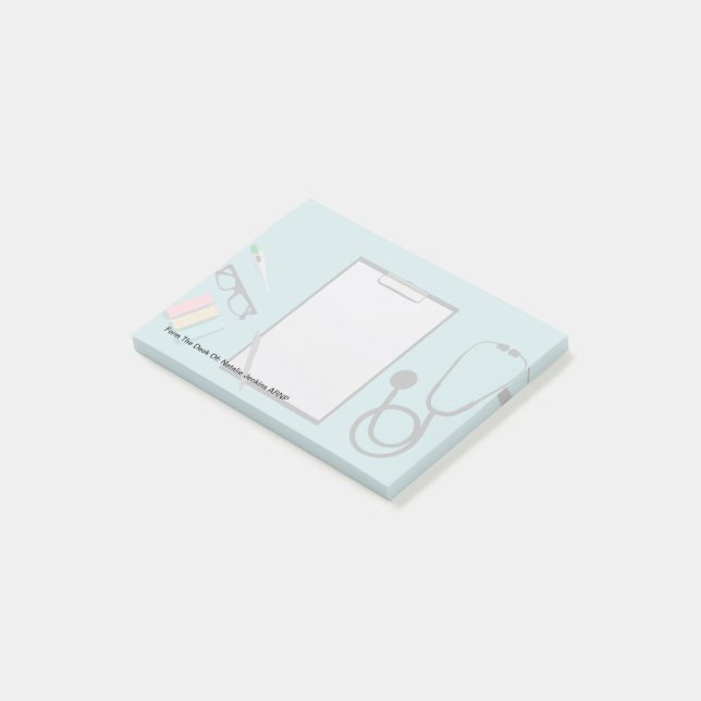Medical Theme Office  Post-it Notes (Angled)