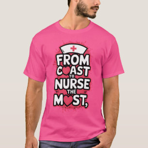 Medical Tn Travelling Nurse For Travel Nursing T-Shirt