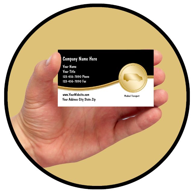Medical Transport Business Cards (Creator Uploaded)