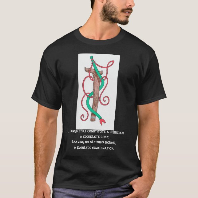 Medical Triad shirt (dark) (Front)