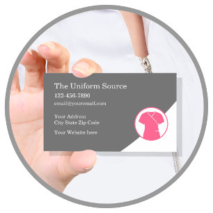 Medical Uniform Supplier Business Card