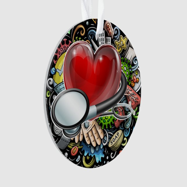Medical Worker Ornament (Front)