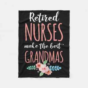 Medical Worker Retirement Gift Retired Nurse Nursi Fleece Blanket