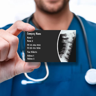Medical Xray Radiology Theme Business Card