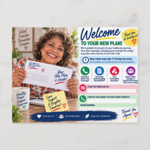Medicare Agent Client Retention Postcard NewPlan