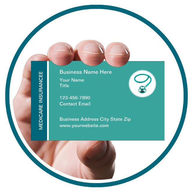 Medicare Insurance Advisor Business Cards (Creator Uploaded)
