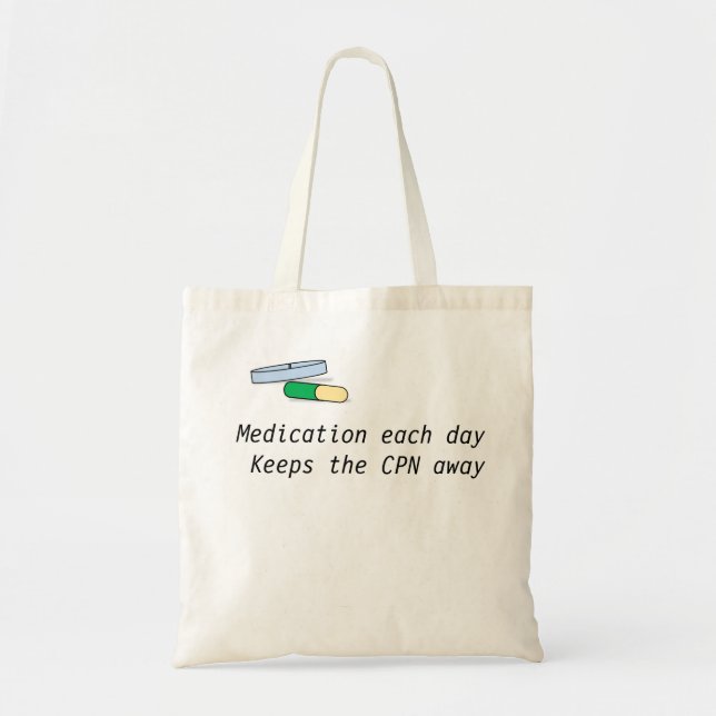 Medication each day bag (CPN) (Front)