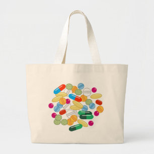 Medication Large Tote Bag