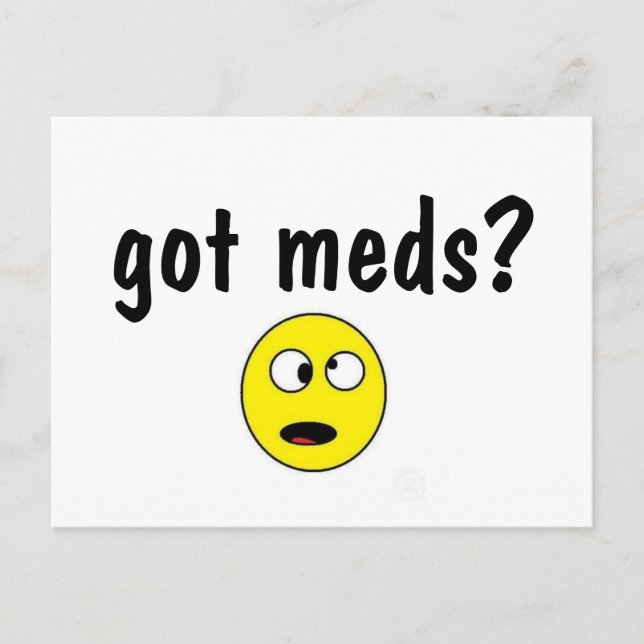 Medication Postcard (Front)