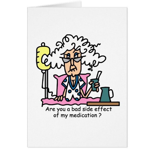 Medication Side Effect Humour (Front)