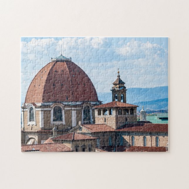 Medici Chapels dome - Florence, Tuscany, Italy Jigsaw Puzzle (Horizontal)