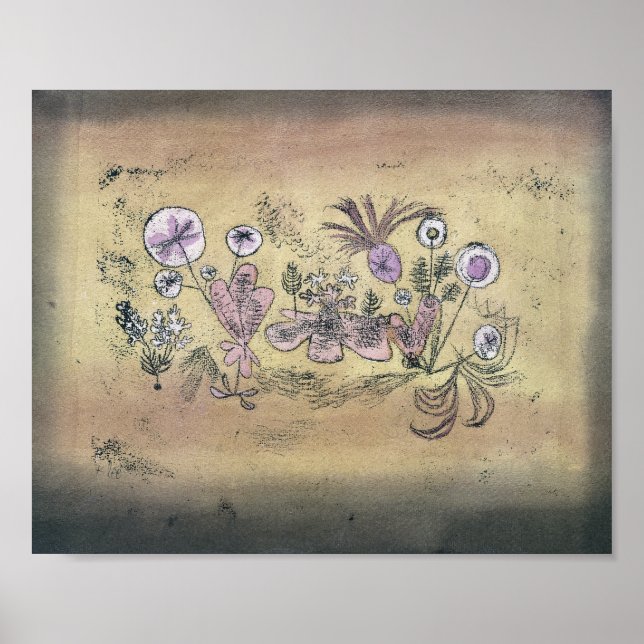 Medicinal Flora : Paul Klee 1924 Poster (Front)