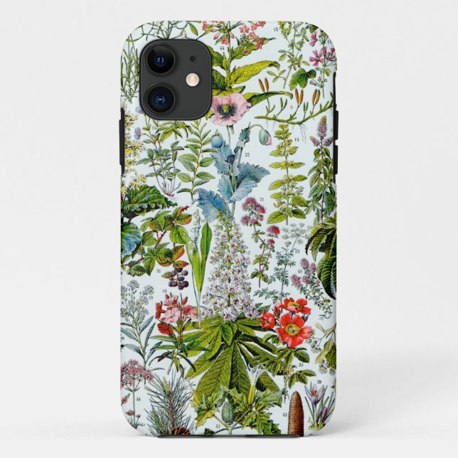 Medicinal Plants 2 Case-Mate iPhone Case (Back)