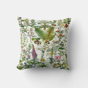 Medicinal Plants Accent Pillow