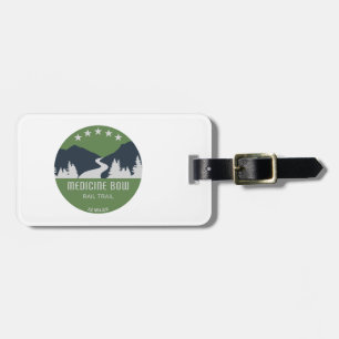 Medicine Bow Rail Trail Luggage Tag