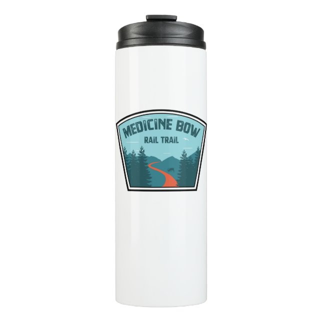 Medicine Bow Rail Trail Thermal Tumbler (Front)