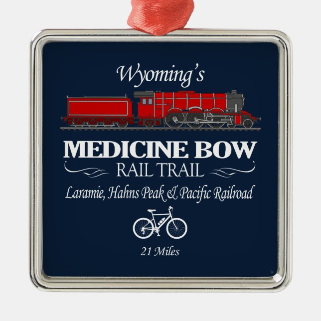 Medicine Bow RT (RT2) Metal Tree Decoration (Front)