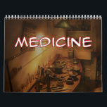 Medicine Calendar<br><div class="desc">Anyone who is the medical trade will appreciate this calender. Doctor,  Dentist,  Pharmacist,  and many others are featured here.</div>