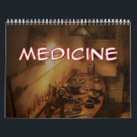 Medicine Calendar<br><div class="desc">Anyone who is the medical trade will appreciate this calender. Doctor, Dentist, Pharmacist, and many others are featured here.</div>