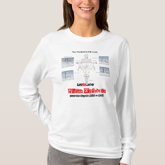 Medicine = electrocardiography - students T-Shirt (Front)