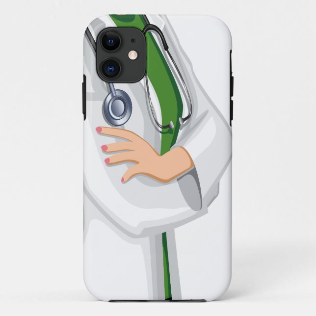 Medicine Female  Doctor Case-Mate iPhone Case (Back)