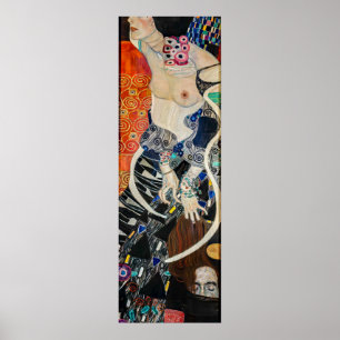 Medicine — Gustav Klimt (AI Colour Reconstruction) Poster