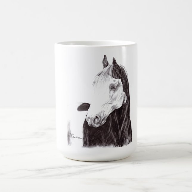 Medicine Hat Paint Horse Mug (Center)