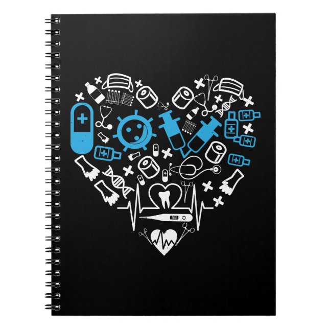 Medicine - Heart From Medicine Equipment Notebook (Front)