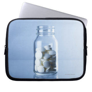 medicine in the bottle laptop sleeve