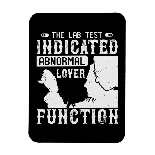 Medicine - Lab Test Shows Abnormal Lover Magnet (Vertical)