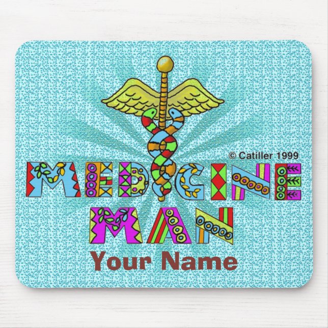 Medicine man mouse pad (Front)