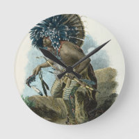Medicine man of the Mandan tribe in the costume of