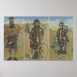 Medicine Men: Little Ogalala, Spotted Eagle Poster