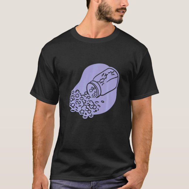 Medicine Pill Jar   T-Shirt (Front)