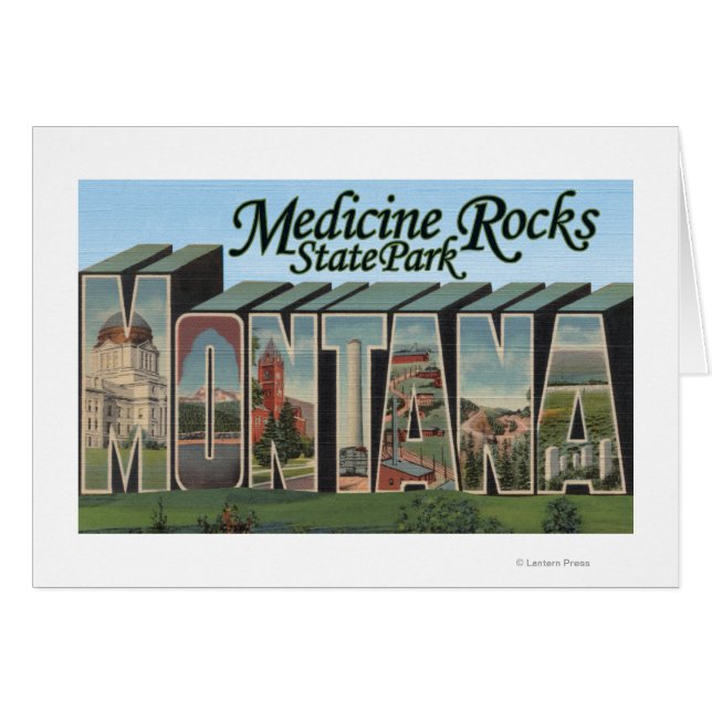 Medicine Rocks State Park, Montana (Front Horizontal)