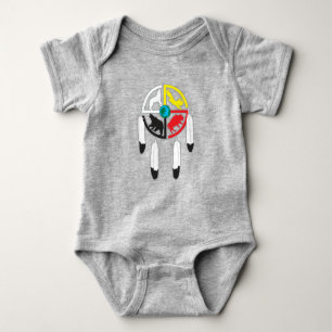 Medicine Wheel Baby Bodysuit