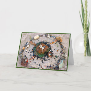 Medicine Wheel Folded Greeting Card