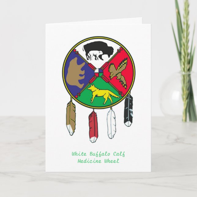 Medicine Wheel Holiday 2 Card (Front)